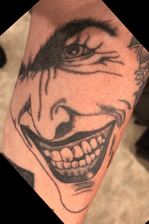 Joker tattoo I did on myself