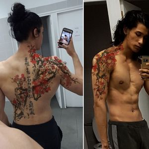 Cherry Blossom Tattoo done with photoshopFuture tattoo idea