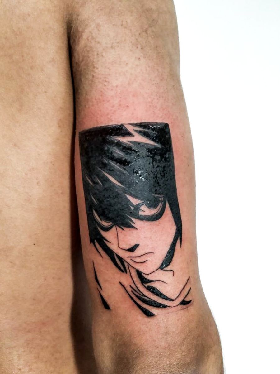 Tattoo note l death L (Death