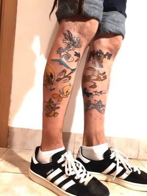 #looneytoonstattoo #cartoonetwork #looneytunes #taz #coyote #sylvester #tom #bugs #bunny #cartoontattoo #practice #learning #learningtotattoo #everythingpossible #tattoos #tattoolifestyle #tattoonewbie #ink #inked #inkedgirls #daretochange #daretobedifferent #workingheroes #beginnertattooartist #tattooedgirls #tattooworkers #inkstagram #tattoosession #tattoodo #myinkprints2019