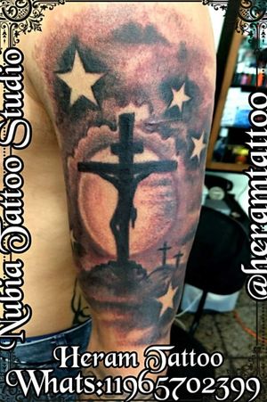 Modelo - Charlles Santos https://www.facebook.com/heramtattoo Tatuador --- Heram Rodrigues NUBIA TATTOO STUDIO Viela Carmine Romano Neto,54 Centro - Guarulhos - SP - Brasil Tel:1123588641 - Nubia Nunes Cel/Whats- 11974471350 Cel/Whats- 11964702399 Instagram - @heramtattoo #heramtattoo #tattoos #tatuagem #tatuagens #arttattoo #tattooart #tattoooftheday #guarulhostattoo #tattoobr #arte #artenapele #uniãoarte #tatuaria #tattooman #SaoPauloink #NUBIAtattoostudio #tattooguarulhos #Brasil #tattoolegal #lovetattoo #tattoojesuscristo #tattoohomenagem #SãoPaulo #tattoosilueta #tattoosheram #tattooCristo #heramrodrigues #tattoobrasil #tattooblackandgrey http://heramtattoo.wix.com/nubia Você quer uma tattoo TOP ? Cansado de fazer riscos ?? Suas tatuagens não tem cor??? Já fez diversas sessões e ainda tá apagada ?? Os traços da sua tattoo são tremidos ,???? Não consegue cobrir as tattoos antigos ??? Não pode remover a Lazer por conta dos custos altos ??? Você sente muito incômo