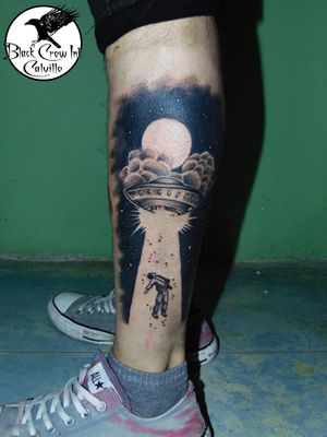 Tattoo by black Crow Ink. Calvillo