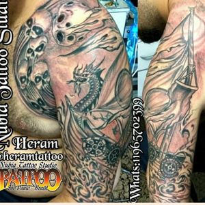 Modelo - Peterson https://www.facebook.com/heramtattooTatuador --- Heram RodriguesNUBIA TATTOO STUDIOViela Carmine Romano Neto,54Centro - Guarulhos - SP - Brasil Tel:1123588641 - Nubia NunesCel/Whats- 11974471350Instagram - @heramtattoo #heramtattoo #tattoos #tatuagem #tatuagens  #arttattoo #tattooart  #tattoooftheday #guarulhostattoo #tattoobr  #arte #artenapele #uniãoarte #tatuaria #tattooman #SaoPauloink #NUBIAtattoostudio #tattooguarulhos #Brasil #tattoolegal #lovetattoo  #tattoovip #SãoPaulo #tattooshow #tattoosheram  #heramrodrigues #tattoobrasil  #tattooviking #tattoobarcoviking#tattooblackandgreyhttp://heramtattoo.wix.com/nubia Você quer uma tattoo TOP ?Cansado de fazer riscos ??Suas tatuagens não tem cor???Já fez diversas sessões e ainda tá apagada ??Os traços da sua tattoo são tremidos ,????Não consegue cobrir as tattoos antigos ??? Não pode remover a Lazer por conta dos custos altos ???Você sente muito incômodo e dor ?????Nunca usou anestési