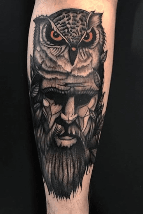FYeahTattooscom  Wild Mountain Man by Lana at MPLS Tattoo 