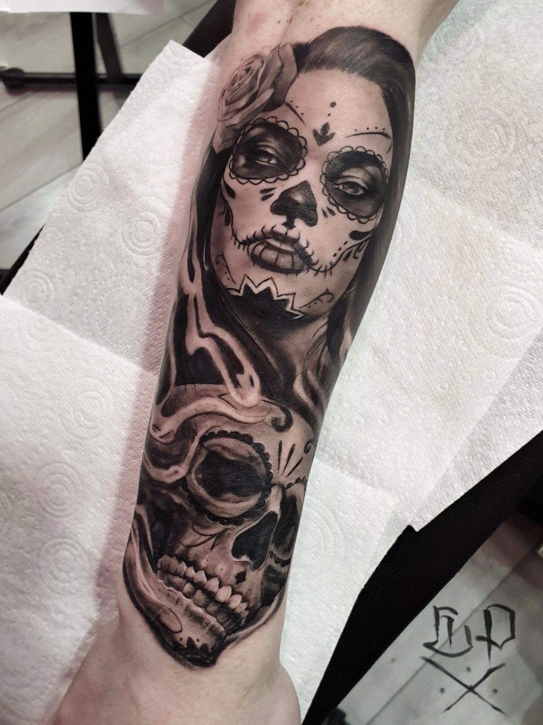 Day of the Dead Tattoo • Tattoodo, image size:1080x1440