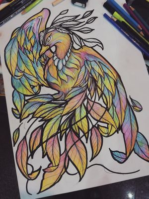 Custom phoenix design 