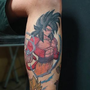 Goku SSJ4. Parte de un proyecto con personajes de Dragon Ball Z.