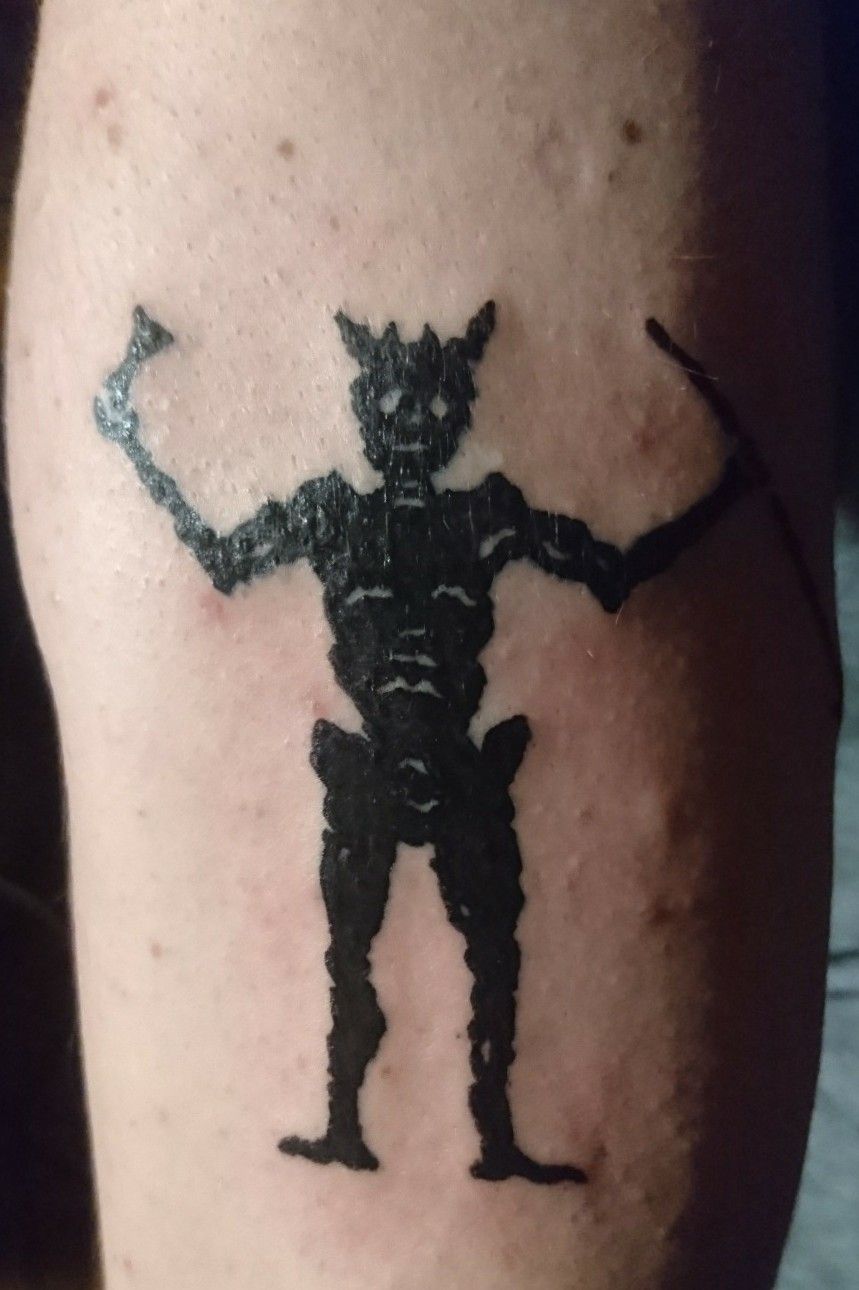 Jolly Rodger tattoo of the man the myth the legend BLACKBEARD  rpirates