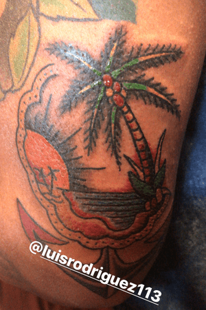 Enjoy life beach tattoo