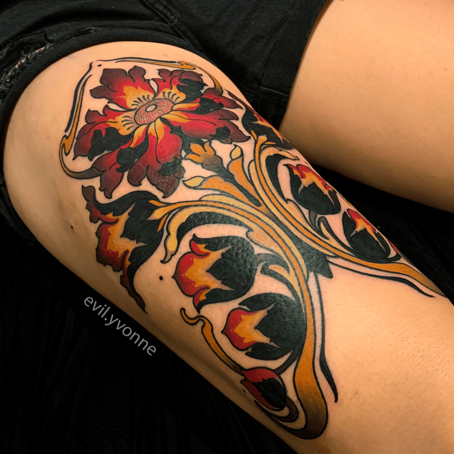 Koral Ladna Tattoo on Instagram Folk art is the unfiltered voice of human  expression VytynankyWycinanki inspired tattoo for Nicole to respect her  Polish heritage