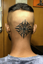 Symbolic Shiva head tattoo. #headtattoo #tattoolover #tattoocollector #tattooidea #blacktattoo 