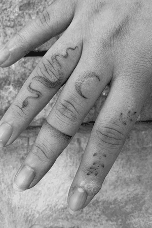 Some finger tattoos