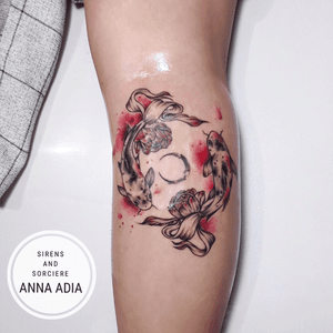 Pisces design for stretch marks cover up. We didn’t intend to cover the whole area as she didn’t want a huge tattoo. Our goal was to make the stretch marks less visible. Of course my signature moon and peonies. 🙂 - [ ] thank you Hermiex for the trust and for getting a piece from me. 🌸❤️ . . . . . . . #tattoo #tattoodo #tatooed #inked #ink #halloween2019 #piscestattoo #pisces #zodiacsigntattoo #zodiacsigns #fish #fishtattoo #koitattoo #redsplashes #coveruptattoo #abstracttattoodesign #blackwork #blackworker #fineline #lineworks #dotworks #pointillism #tattooist