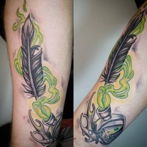 #feather #ink 