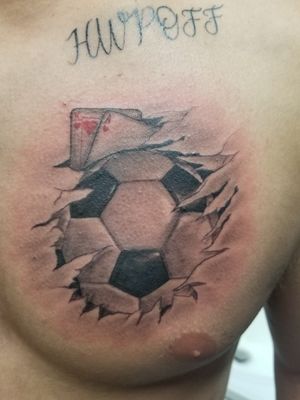 #soccerballtattoo #realism #tattooart #blackandgreytattoo 