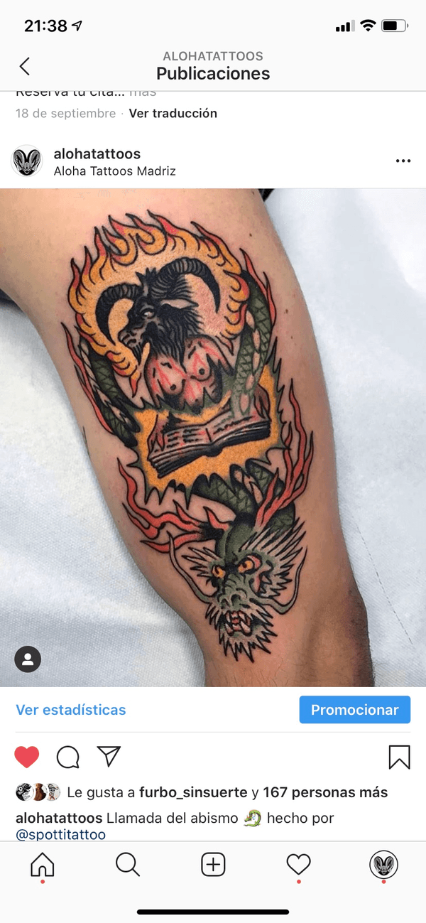 Tattoo from Alohatattoos