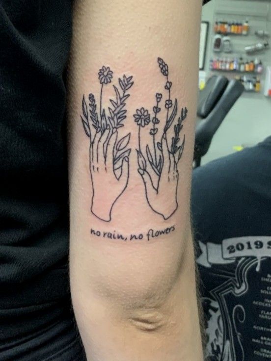 My Graves into Gardens tattoo done by Micah Malone at Depiction Tattoo in  Arlington TX  rtattoos