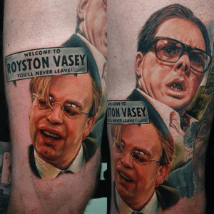 “Alles klar!! Don’t let the bigger bite you!” Added herr lipp to this ongoing League of Gentlemen piece. 