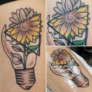 Custom sunflower piece! 