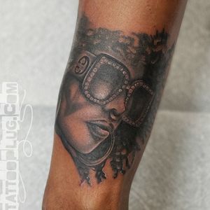 Portrait Tattoo - Black and Grey