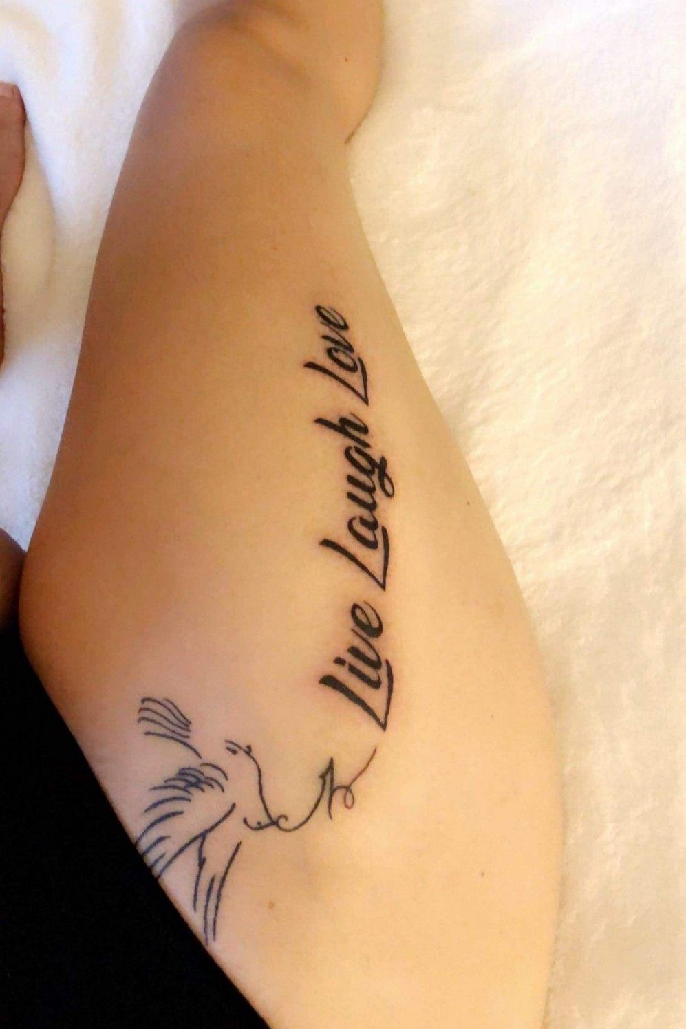 Pin by Cayley Mckenzie on Tattoos  Wrist tattoos words Side wrist tattoos  Love wrist tattoo