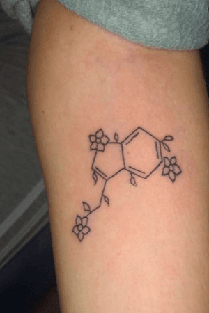 Serotonin equation tattoo 🧬🧬