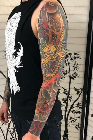 Tattoo by the Holy Scythe Tattoo