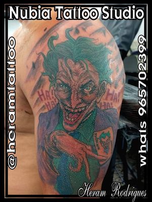 Modelo - Sidney Tatuador --- Heram Rodrigues https://www.facebook.com/heramtattoo NUBIA TATTOO STUDIO Viela Carmine Romano Neto,54 Centro - Guarulhos - SP - Brasil Tel:1123588641 - Nubia Nunes Cel/Whats- 11974471350 Cel/Whats- 11965702399 Instagram - @heramtattoo #heramtattoo #tattoos #tatuagem #tatuagens #arttattoo #tattooart #tattoooftheday #guarulhostattoo #tattoobr #heramtattoostudio #artenapele #uniãoarte #tatuaria #tattooman #SaoPauloink #NUBIAtattoostudio #tattooguarulhos #Brasil #tattoolegal #lovetattoo #tattoobraço http://heramtattoo.wix.com/nubia #tattoojoker #SãoPaulo #tattoocomics #tattoosheram #tattoostyle #heramrodrigues #tattoobrasil #tattoocoringa #tattoocolorida Você quer uma tattoo TOP ? Cansado de fazer riscos ?? Suas tatuagens não tem cor??? Já fez diversas sessões e ainda tá apagada ?? Os traços da sua tattoo são tremidos ,???? Não consegue cobrir as tattoos antigos ??? Não pode remover a Lazer por conta dos custos altos ??? Você sente muito