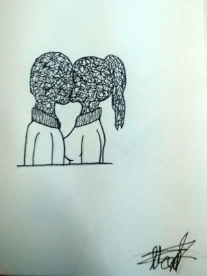 Couple sketch