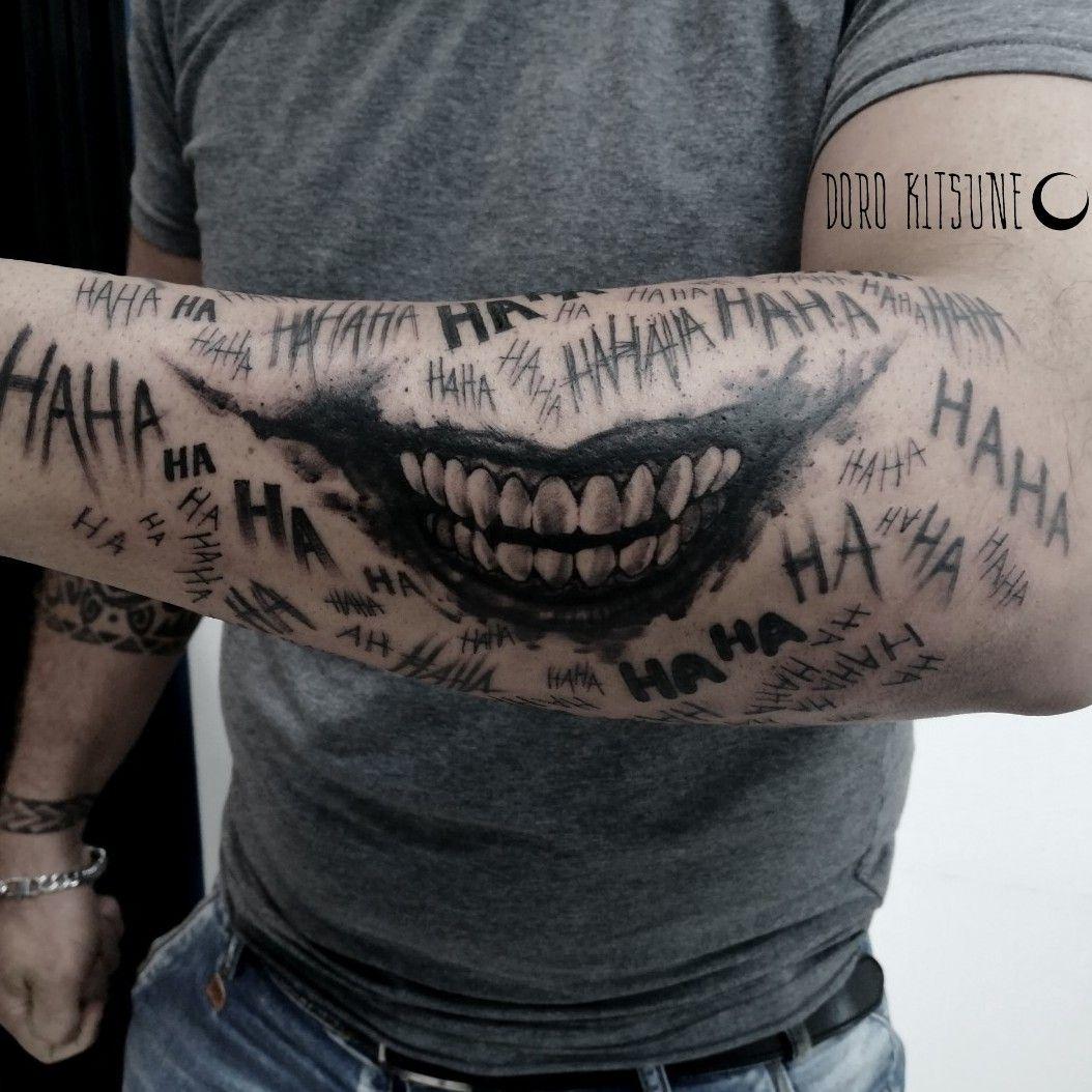 Share more than 75 joker smiling tattoo latest  thtantai2
