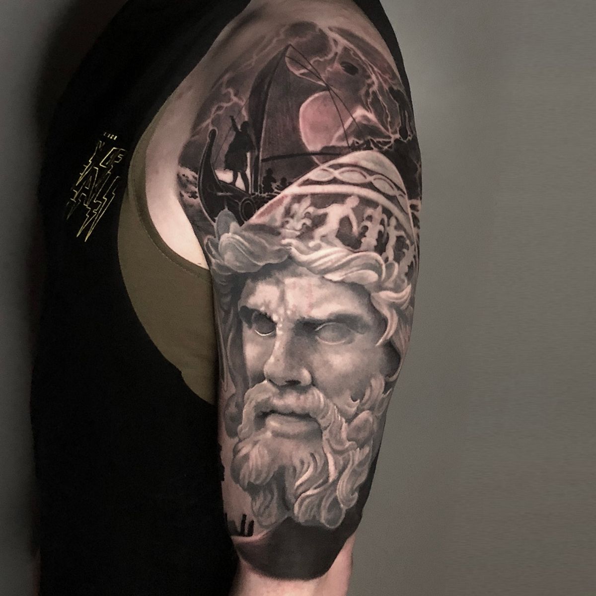 Tattoo uploaded by Alo Loco Tattoo • Odysseus Sleeve, London, UK | # ...