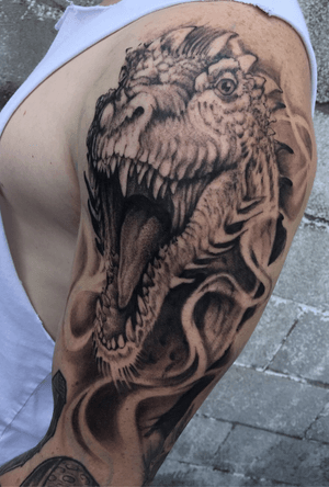 Medieval dragon from 2018 made in one session approximately 6 hours.