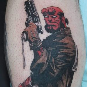 Hellboy by Joey EllisonApothic Tattoo219 West Main StreetMorristown, TN 37814