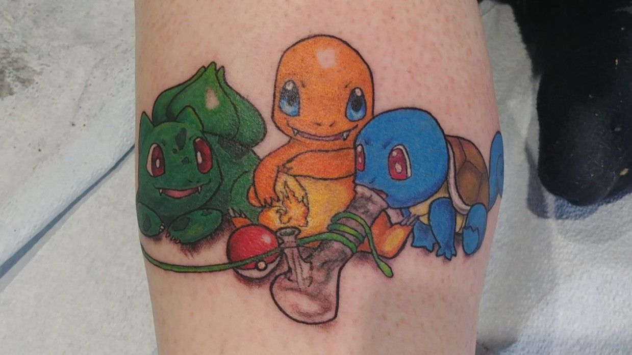 12 Latest Pokemon Tattoos On Sleeve