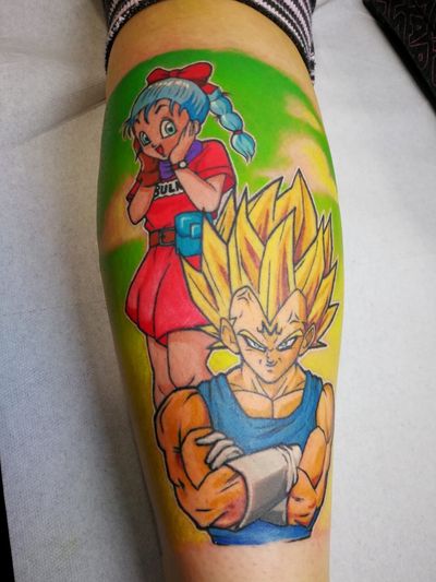 #dragonballtattoos #tattoo #tattooart #inked #newschooltattoo #tattoodo #tattoodoapp #awesometattoo #besttattoo #colortattoo #newschooltattoo #dragonballz #legtattoos #legsleeves 