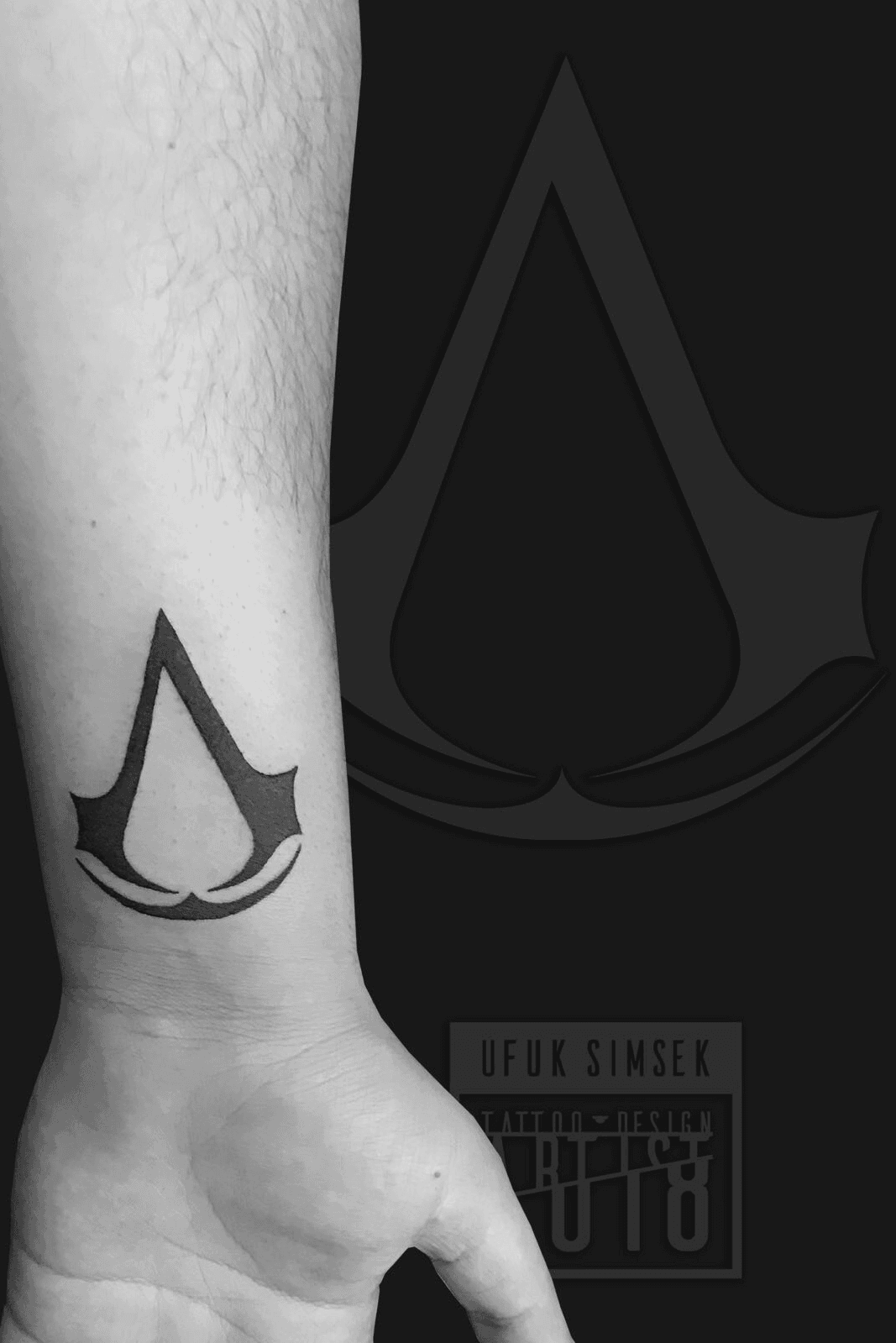 nishainkart  ASSASSINS CREED  Thank you for trust  neilshinde An Assassins  Creed tattoo featuring the Assassins will represent the struggle to achieve  peace through free will A piece dedicated to