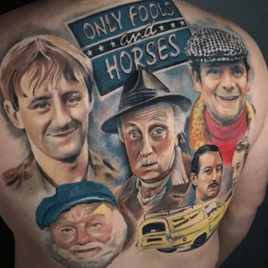 Only fools and horses back piece 