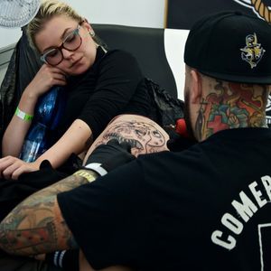 Tattoo convention shot 😍