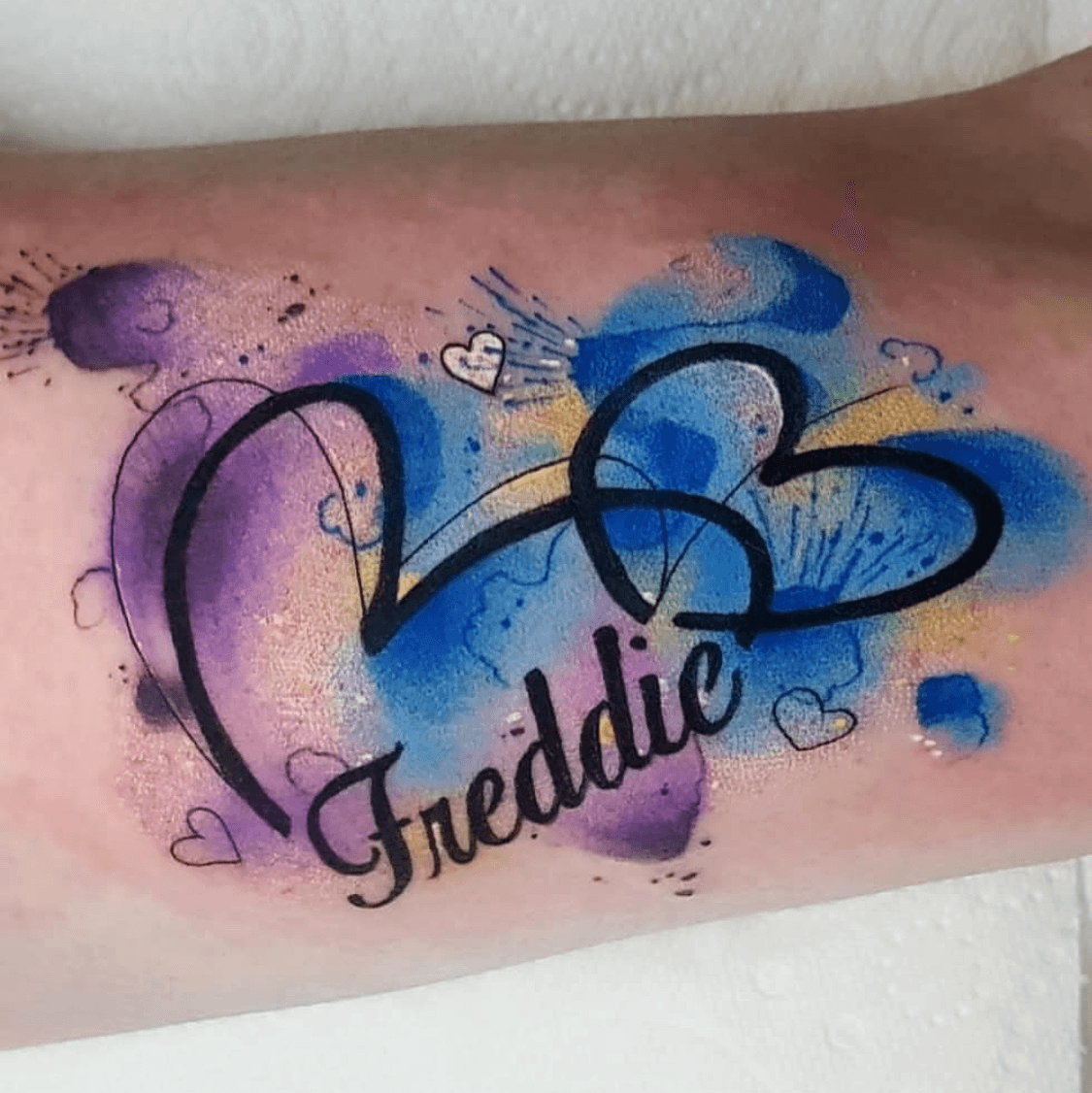 Freddy Name Tattoo Designs