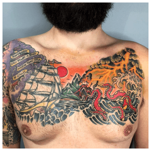 Tattoo by Carousel Tattoo & Barbershop