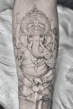 Ganesh #tattoo #elephant #ganesh tatoueur Vence Tourrettes-sur-Loup 