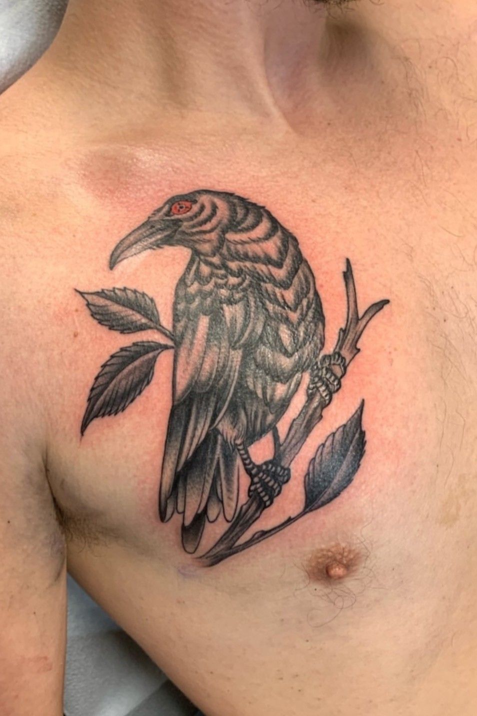 Itachi crow tattoo  Kakashi tattoo Naruto tattoo Crow tattoo