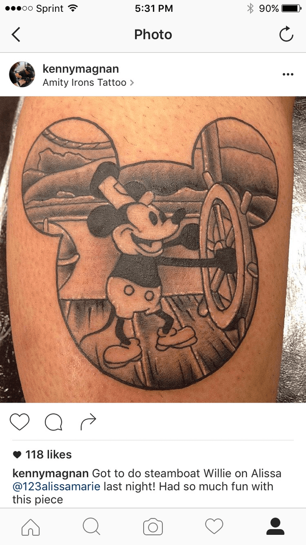 Tattoo from Kenny Phillips