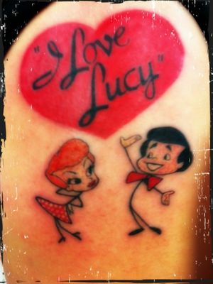 1 of 3 Lucy tattoos