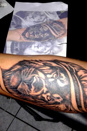 Leão tatuagem