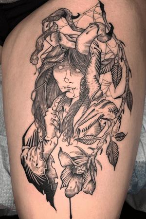 Tattoo by American Crow Tattoo