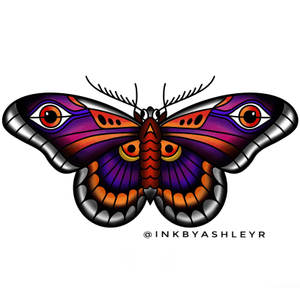 Traditional inspired butterfly