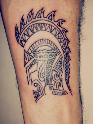 My tatto#elmetto gladiatore maori#bobina machine#