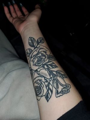 Would like to create something different to wrap around my forearm to make a sleeve. More shadows and realism. 