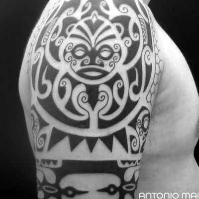 #antoniomai #amaitattoo #losangeles #Tribal #Polynesian #Maori #Samoan #Geometric #DotWork #BlackWork #OldSchool #Traditional #Japanese #Irezumi #FineLine #Ornamental